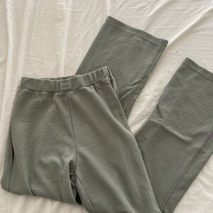 Comfrt Light Green Waffle Pant